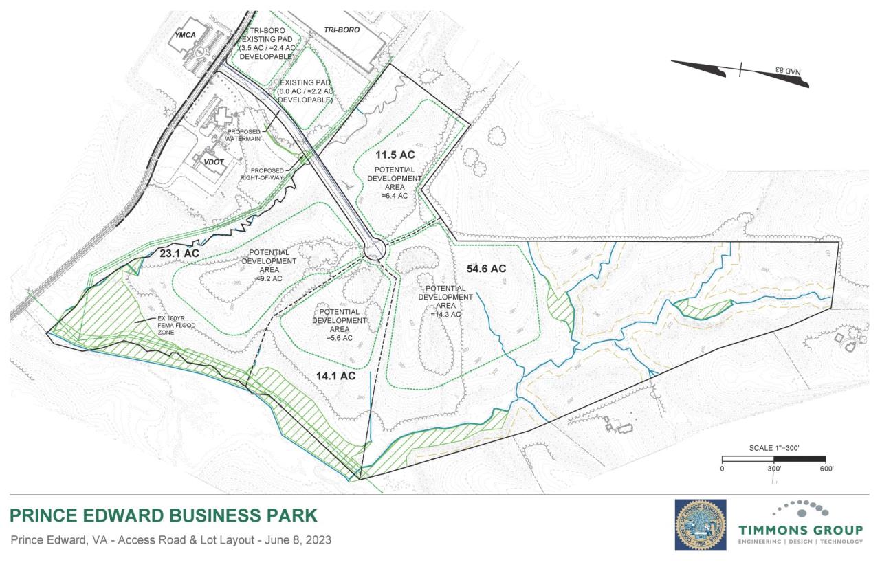 Prince Edward Business Park Map